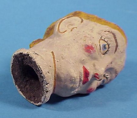 Vintage Composition Folk Art Puppet Head