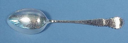 6 English Sterling Silver Coffee Spoons