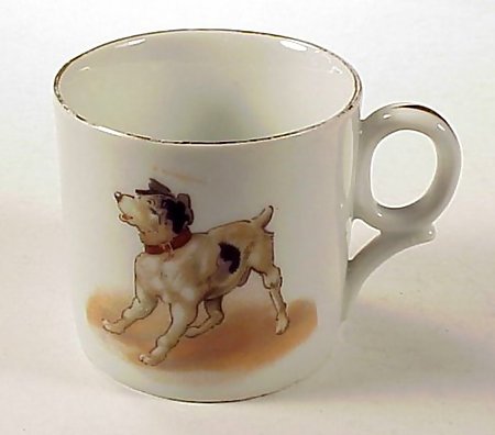 Victorian German Porcelain Child's Cup