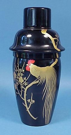 Japanese Lacquerware Cocktail Shaker Set