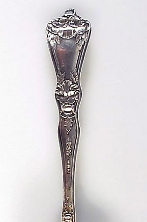 Victorian Art Nouveau Sterling Silver Ice Cream Slice