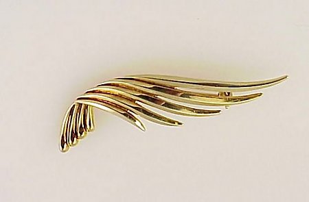 Vintage Tiffany &amp; Co. 14K Yellow Gold Brooch