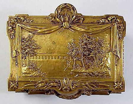 French Louis XVI Bronze Jewel Box