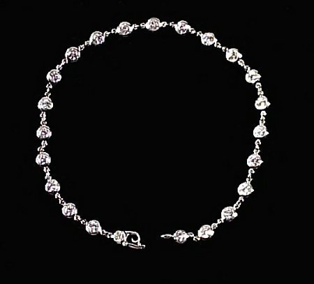 Tiffany  Co PreOwned Hearts 3kt Diamond Bracelet  Farfetch