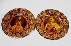 King Edward VII & Queen Alexandra Staffordshire Plates