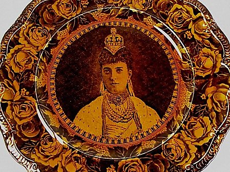 King Edward VII &amp; Queen Alexandra Staffordshire Plates