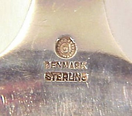 Georg Jensen VIKING Sterling Silver Pastry Server