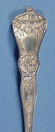 Art Nouveau Sterling Silver Sardine Fork