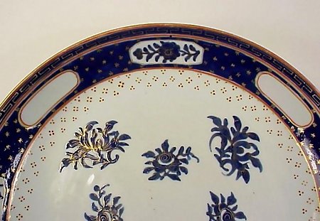 Chinese Export Porcelain American Market Shallow Bowl