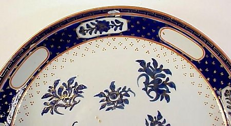 Chinese Export Porcelain American Market Shallow Bowl