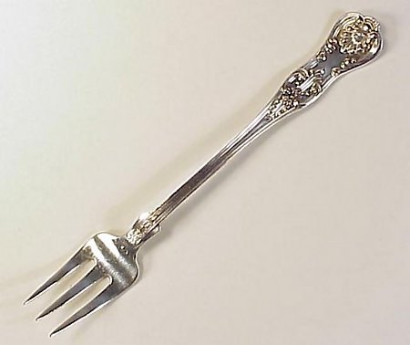 12 Dominick &amp; Haff Sterling Silver KINGS Oyster Forks