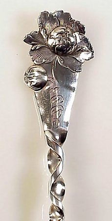 Whiting “No. 26” Sterling Silver Cheese Scoop