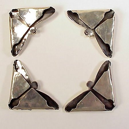 Important Arts &amp; Crafts Sterling Silver Blotter Corners