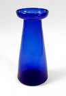 Victorian Cobal Blue Blown Glass Hyacinth Vase