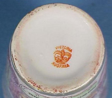 Austrian Porcelain LOUISVILLE Souvenir Glass
