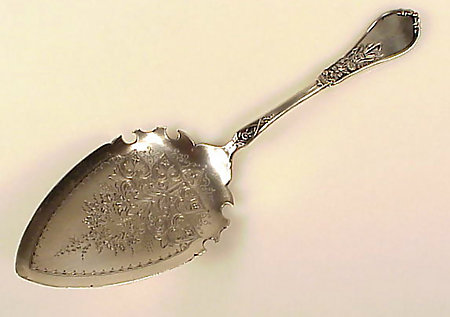 American Coin Silver Aesthetic Style Pastry Server