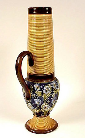 Art Nouveau Doulton Lambeth Stoneware Ewer