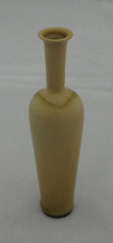 Superb Yellow Miniature Vase by Berndt Friberg 1962