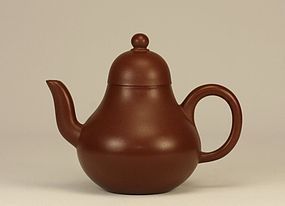 Chinese Yixing SI TING SHAPE Teapot