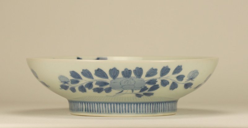 Japanese Nabeshima Tree Branches Footed Dish
