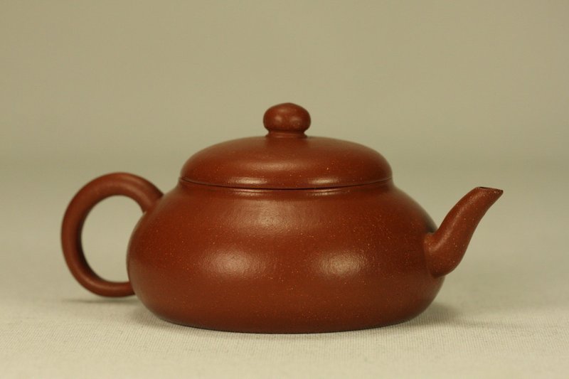 Chinese Yixing Teapot MENGCHEN Signed &amp; Inscription