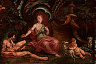 Mythological Scene-Pair: circle of Gaspare Diziani