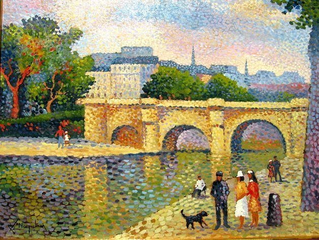 Impressionist Banks of the Seine: Lucien Neuquelman