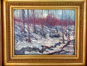 Impressionist Trees in Bucks County: Edward Redfield