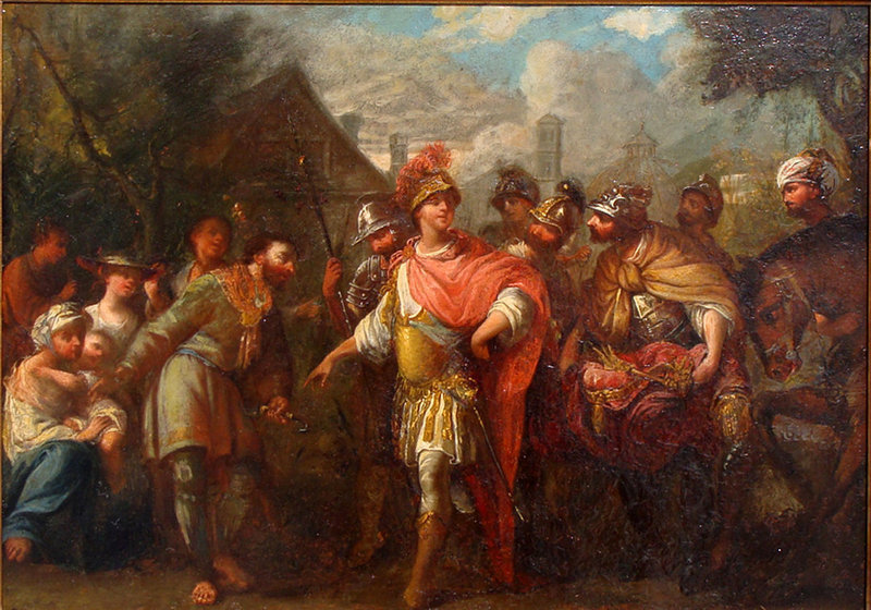 Alexander the Great &amp; Soldiers: 17th - 18th C Italian