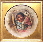 Indian Papoose in Cradle: Grace Carpenter Hudson