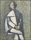 Seated Pierrot: Duilio Barnabe