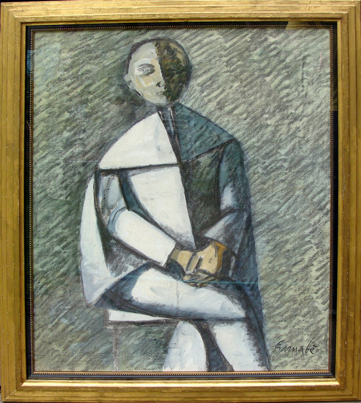 Seated Pierrot: Duilio Barnabe
