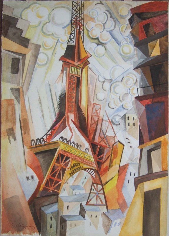 Tour De Eiffel: Robert Delaunay