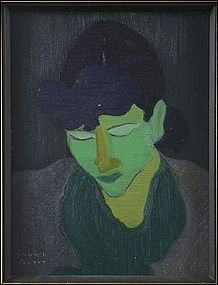 Portrait of a Woman in Green: Marsh Avery