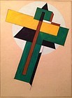 El Lazar Markovich Lissitzky, Composition, circa 1930-40,signed