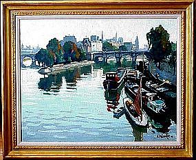 "Le Ponte de la Cite' Paris": Constantine Kluge