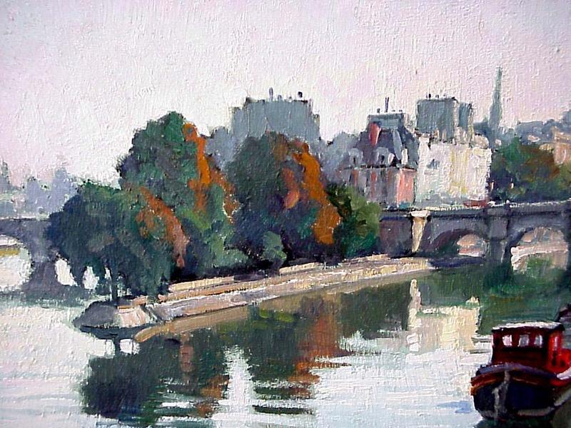 &quot;Le Ponte de la Cite' Paris&quot;: Constantine Kluge