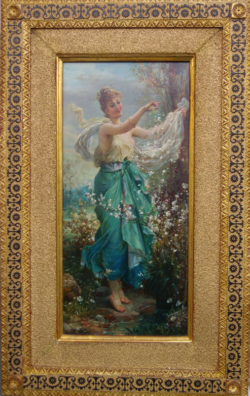 &quot;Beautiful Girl in Springtime&quot;: Hans Zatzka