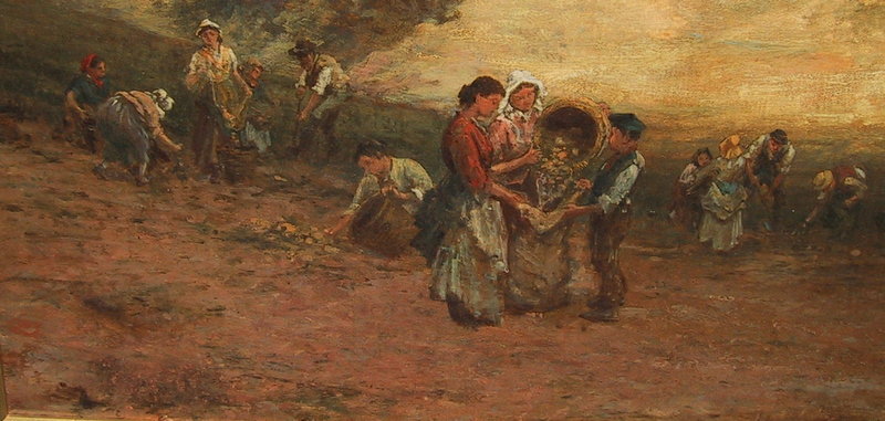 Potato Gatherers: Gustave Courbet