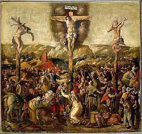 17th C Italian Crucifixion: Joseph Heintz