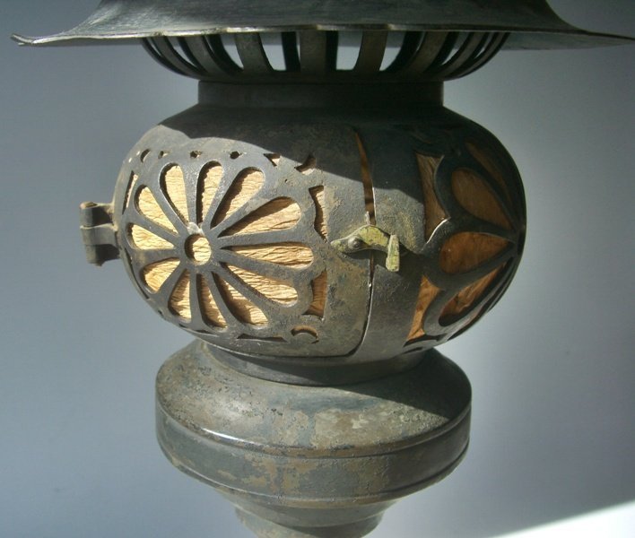 Antique Japanese Temple Lantern Dated Bunsei C.1830