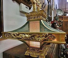 Antique Japanese Budddhist Temple Lantern C.1920
