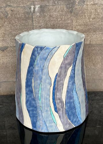 Contemporary Akira Sato Kutani Ceramic