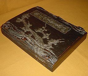Fabulous Lacquered Meiji Period Writing Box c.1875