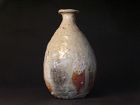 Shigaraki  vase by Sadamitsu Sugimoto the great master hand