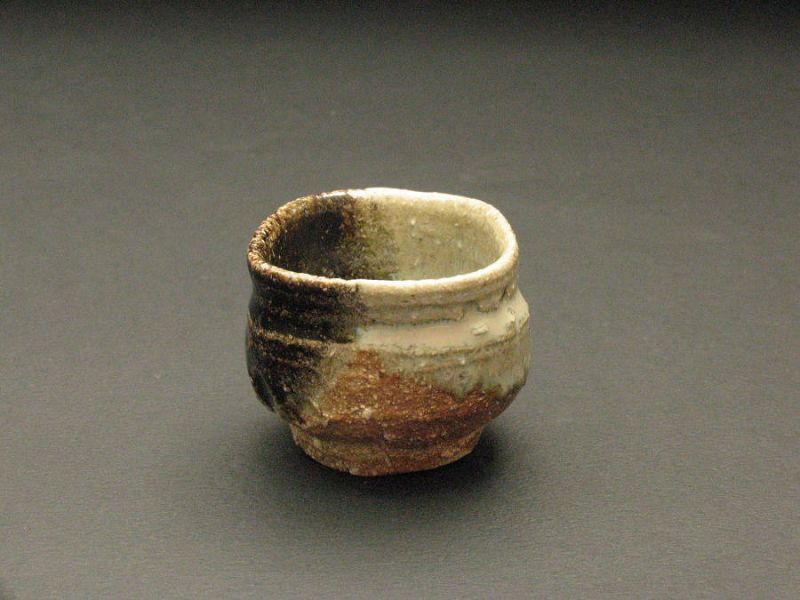 Chosen karatsu sake cup by Dohei Fujinoki the popular artist KARATSU