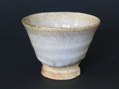 Madara-karatsu sake cup by Dohei Fujinoki the popular artist KARATSU