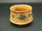 Kiseto small chawan , tea cup by Junri Hamada Expert at Mino pottery