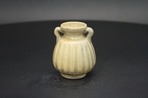 14~15century Thai Sawanka Lok celadon small bottle