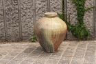 Shigaraki Large Jar / Great master Sadamitsu Sugimoto's unleased piece